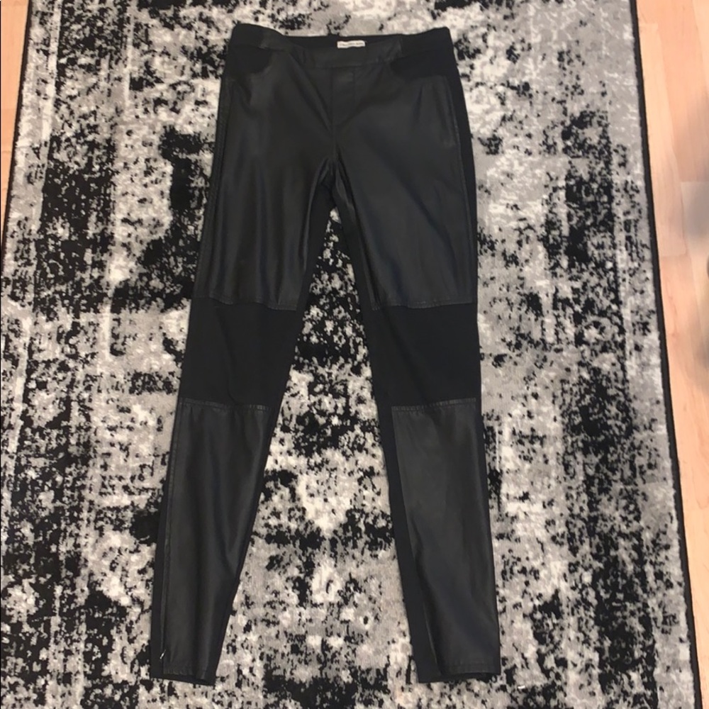 Leather Calvin Klein pants/leggings
